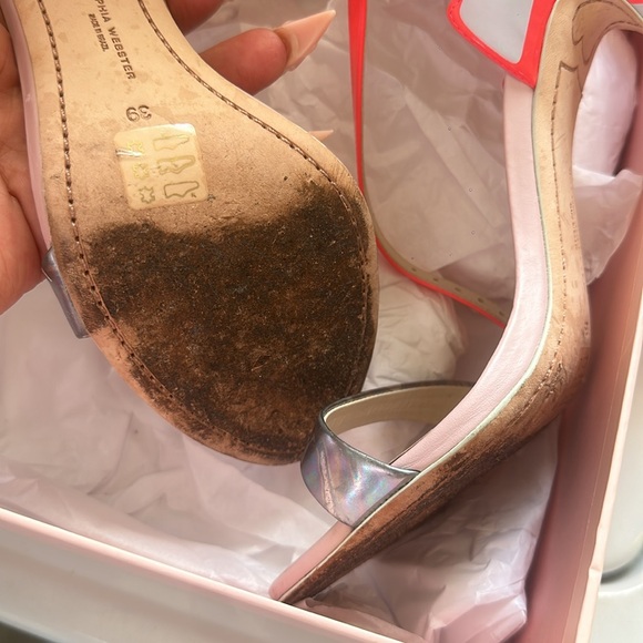 Sophia Webster Butterfly Heels Size 39 - Picture 2 of 5